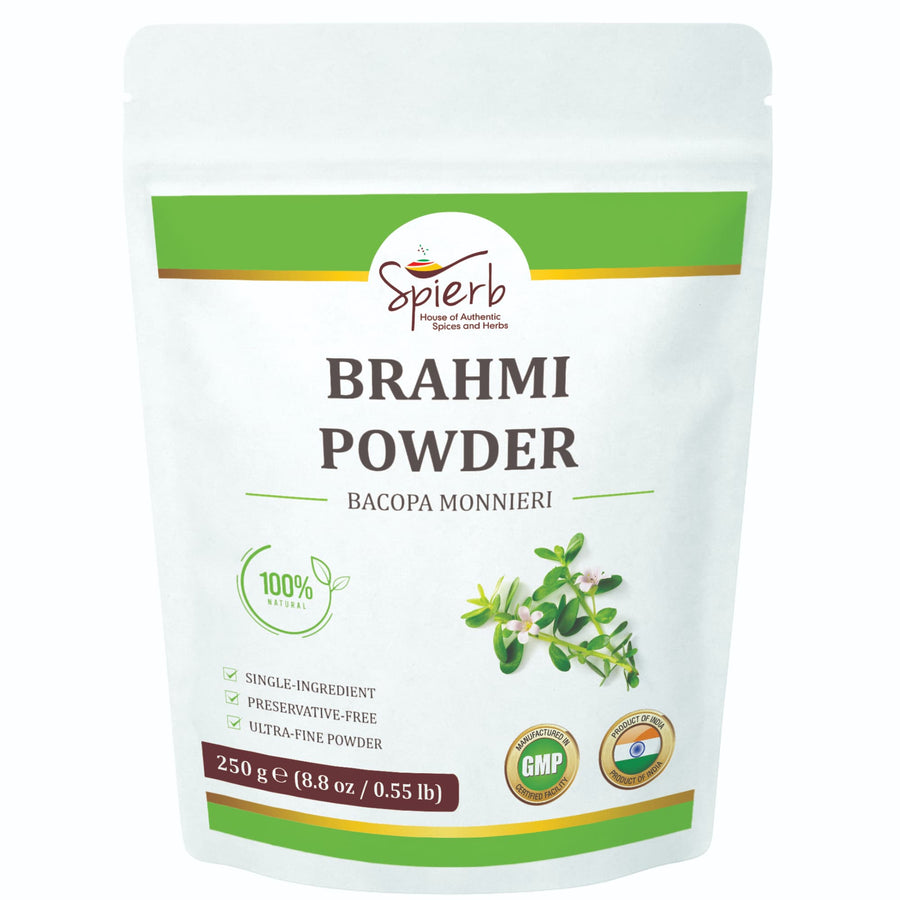 Spierb Brahmi powder for hair: beginner-friendly mask & scalp routine