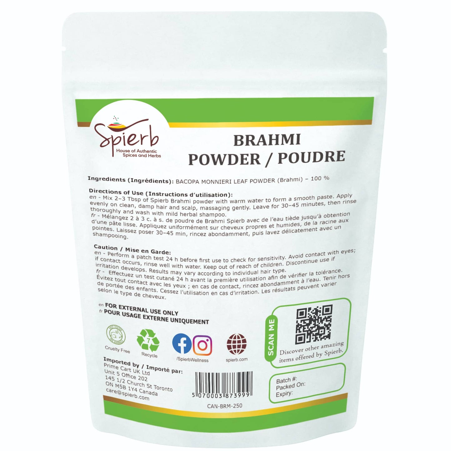 Spierb Brahmi Powder