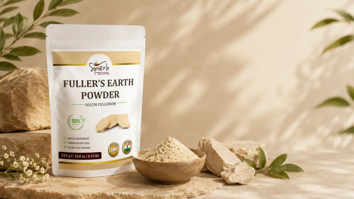 Fullers Earth (Multani Mitti) Powder for Face & Body